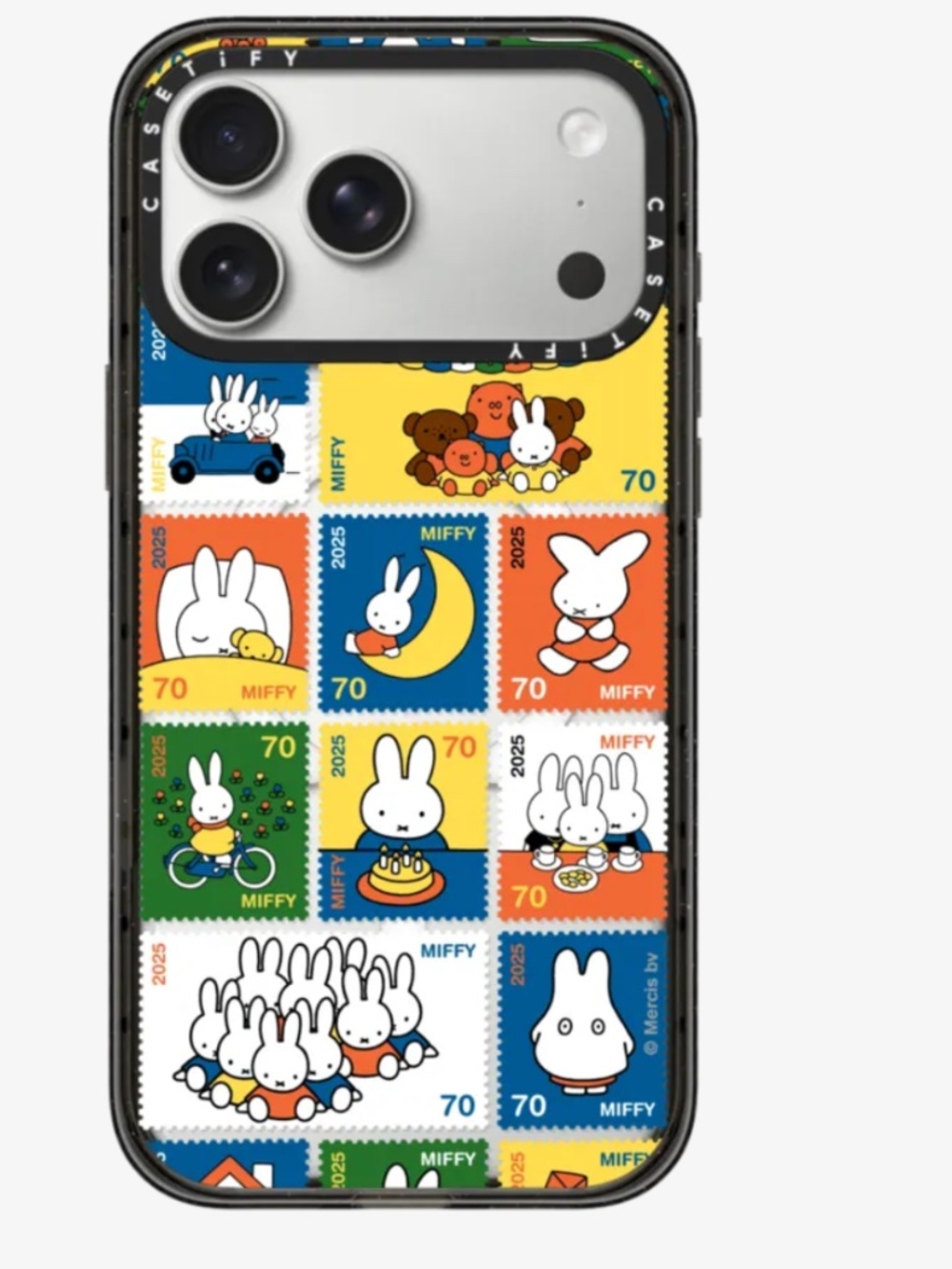 Miffy 70 Stamp Case - iPhone 17 pro max